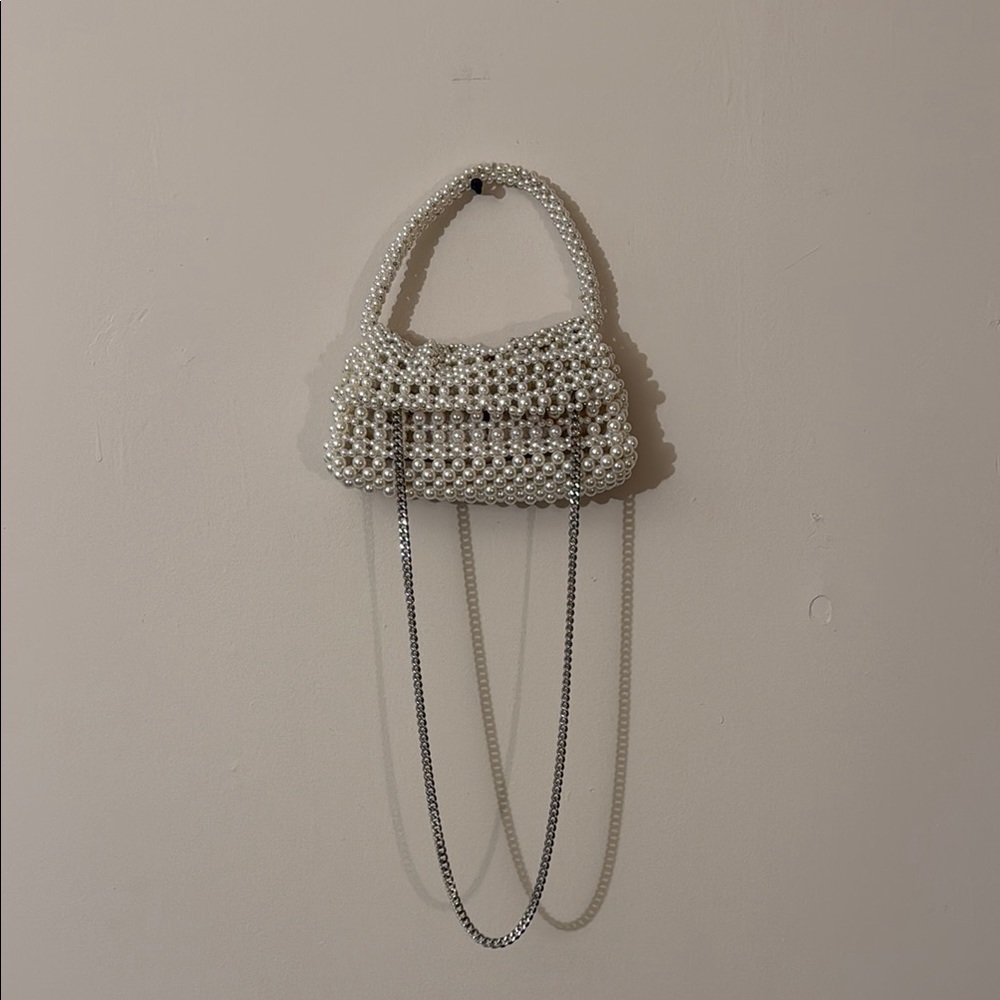 Zara Cream Mini Bag Chic and Compact